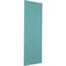 Ekena Millwork 18W x 36H True Fit PVC Diagonal Slat Modern Style Fixed Mount Shutters, Pure Turquoise, PR TFP001DG18X036PT - alternate 4